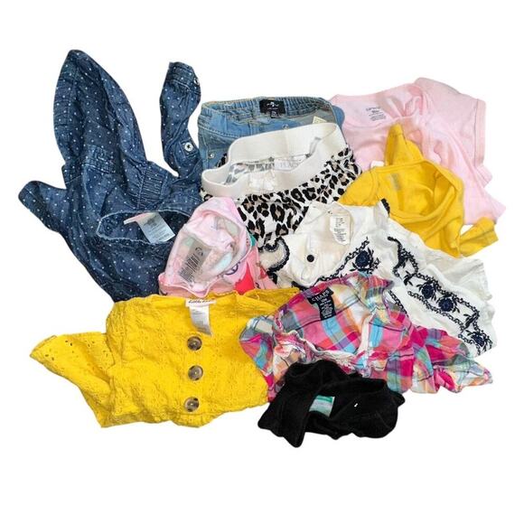 Girls size 12-18 months summer & spring clothing dresses shorts & onesies - Picture 12 of 12